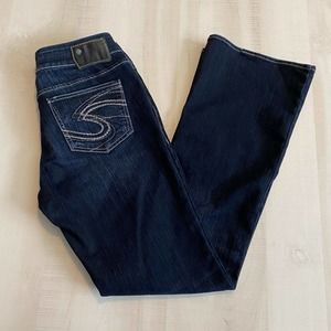 Silver Jeans SUKI Bootcut Women 28 Waist 32 Length